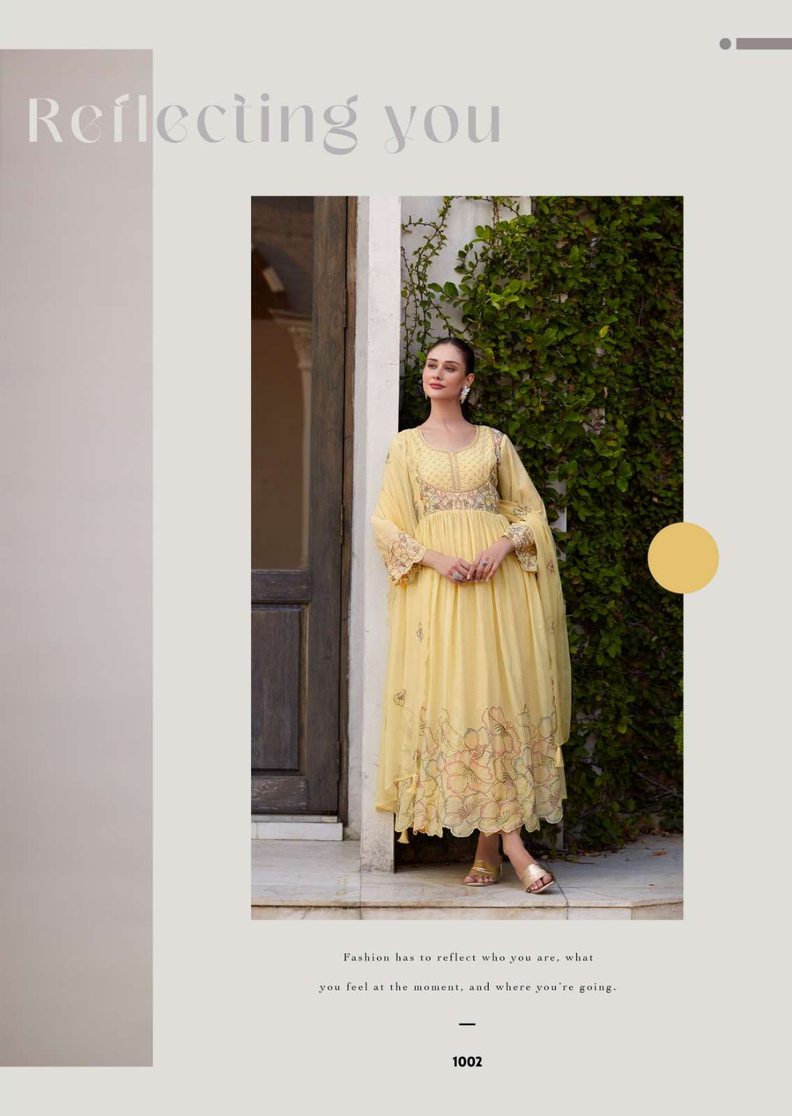 EYANA BY PRM INDIA IN PURE MAL WITH DESIGNER EMBROIDERED WORK WITH HANDWORK