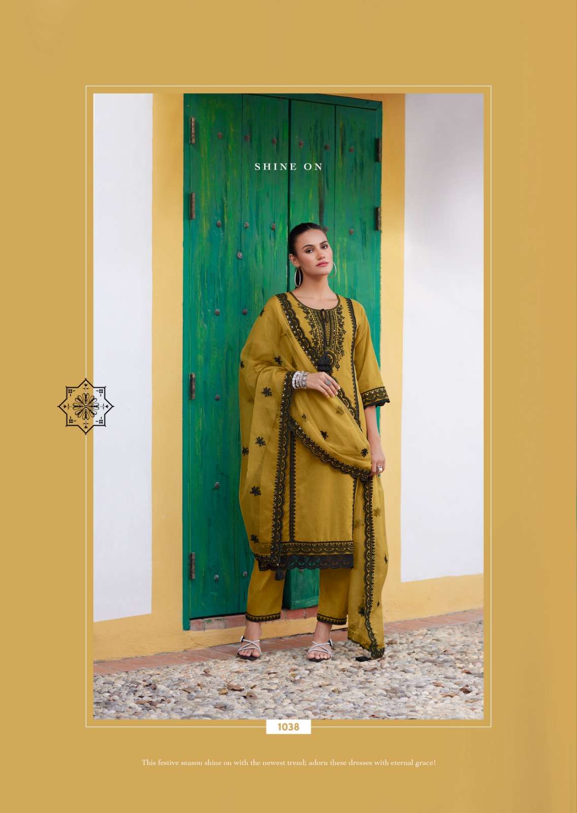 HELIA BY PRM INDIA IN PURE COTTON PETTERN WITH DESIGNER EMBROIDERED WORK WITH HANDWORK