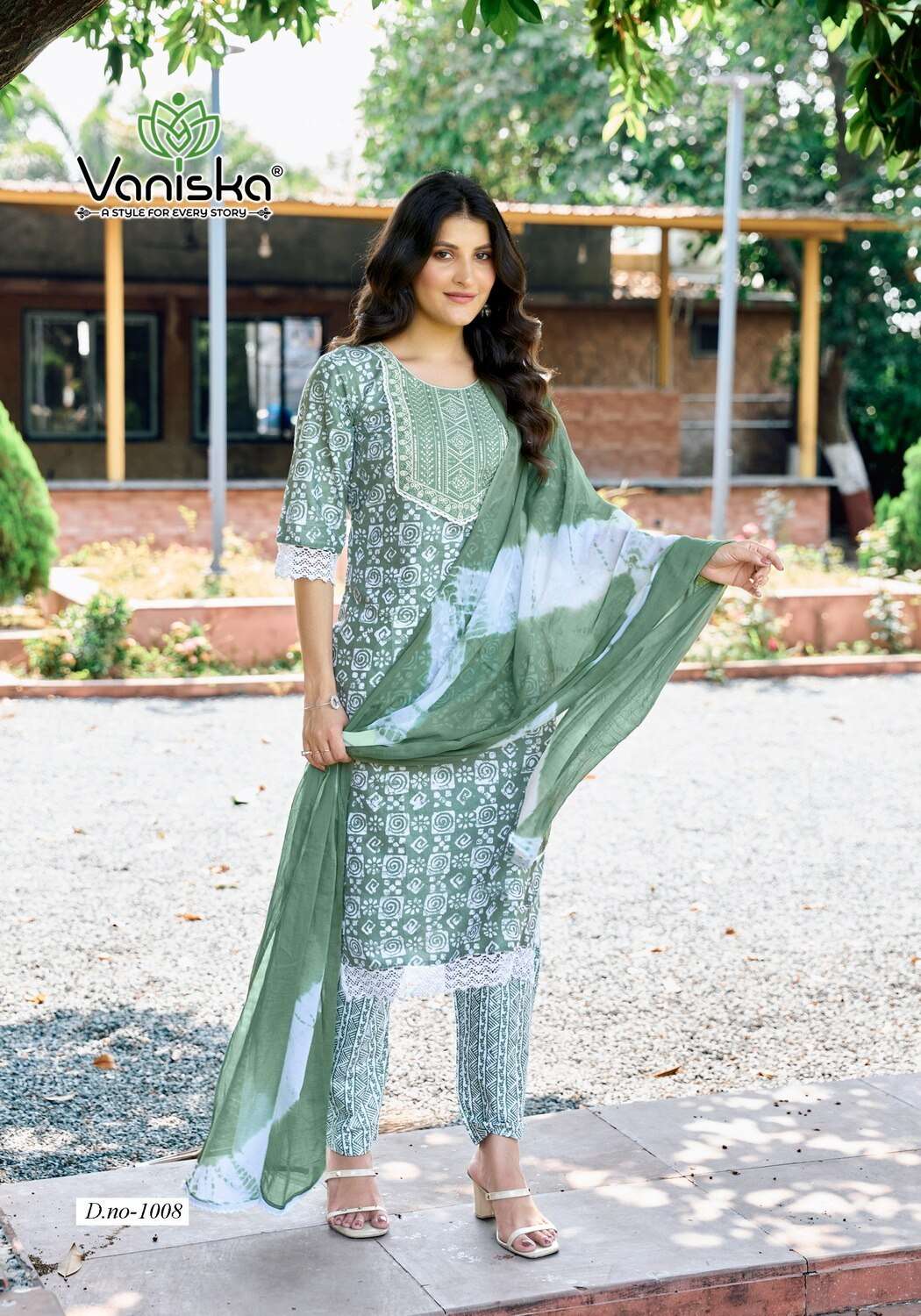 COTTON CULTURE VOL.1 BY VANISKA IN COTTON BATIK PRINT STRAIGHT KURTI WITH PANT 