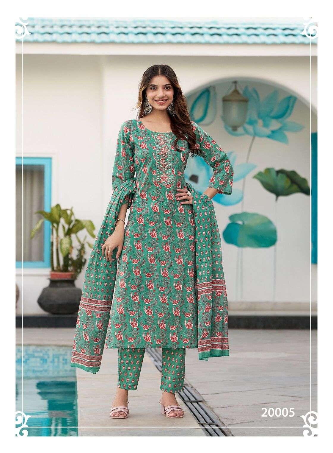 COTTON KUDI VOL-20 BY RADHIKA LIFE STYLE IN PURE COTTON KURTI WITH PANT& DUPPATTA