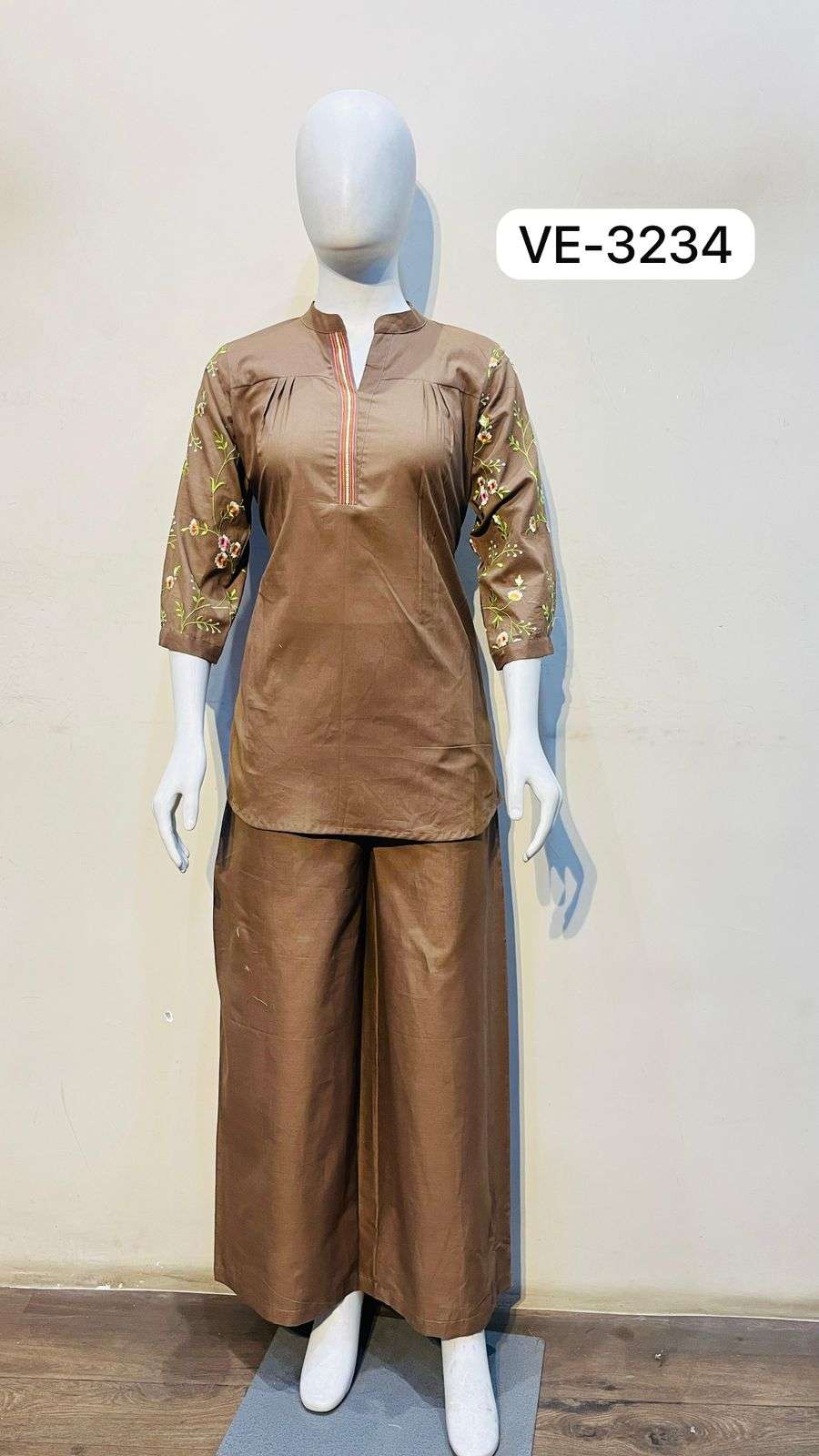 D.NO :- 3234 & 3239 BY LADIES FLAVOUR IN CAMRIC COTTON WITH EMBROIDERY WORK 