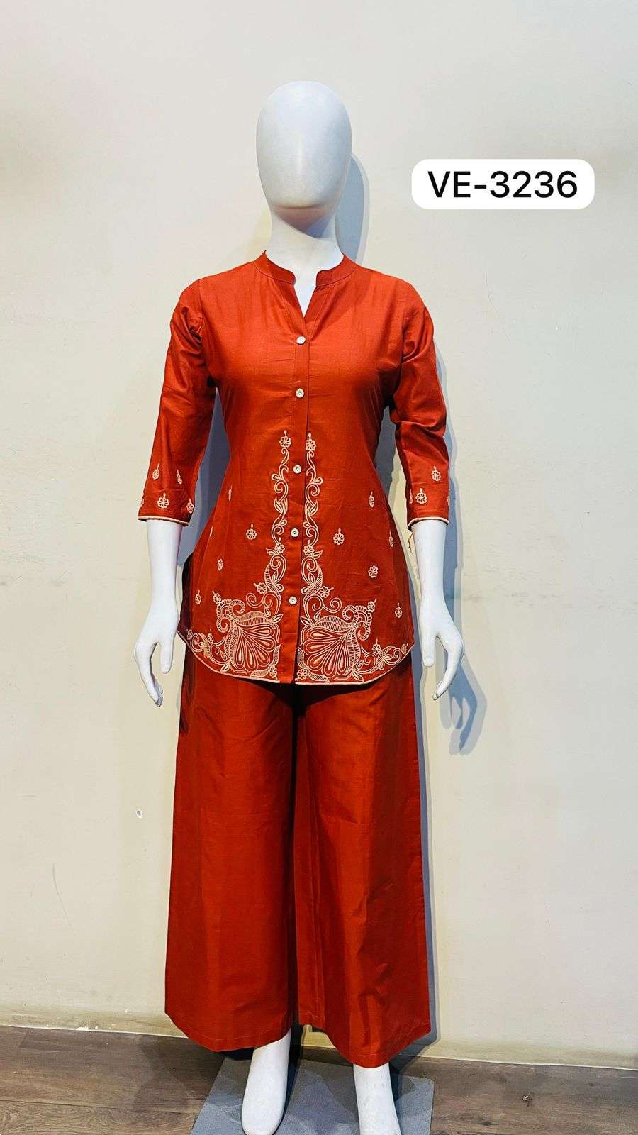 D.NO :- 3234 & 3239 BY LADIES FLAVOUR IN CAMRIC COTTON WITH EMBROIDERY WORK 