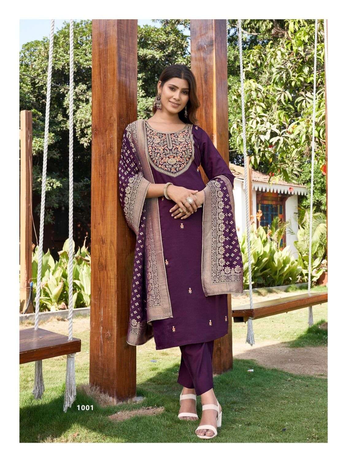 ELORA SILK - 2 BY SHARDA TEXTILES IN SUPER PREMIUM SILK WITH EMBROIDERY WORK 