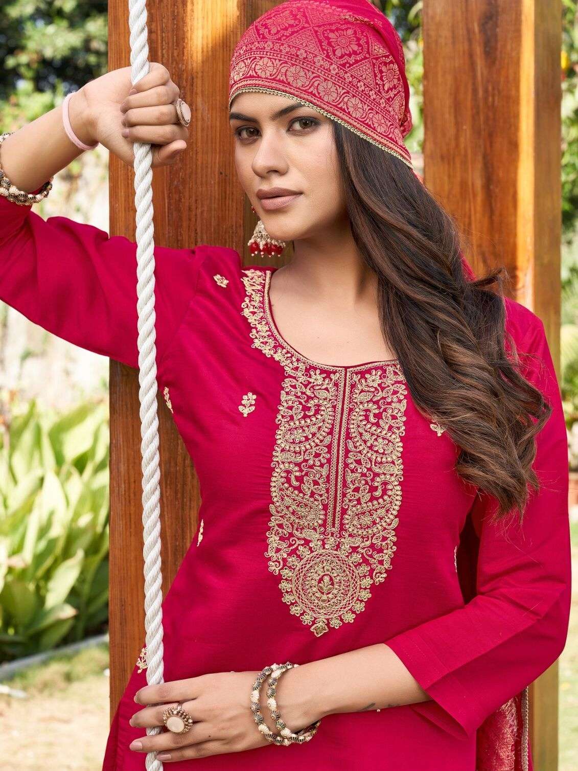 ELORA SILK - 2 BY SHARDA TEXTILES IN SUPER PREMIUM SILK WITH EMBROIDERY WORK 