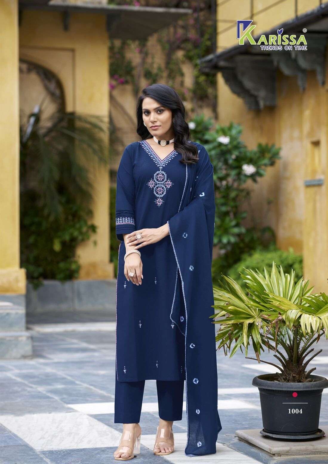 HIYA BY KARISSA IN PREMIUM PURE HEAVY DHABU COTTON WITH TOP BOTTOM WITH DUPATTA