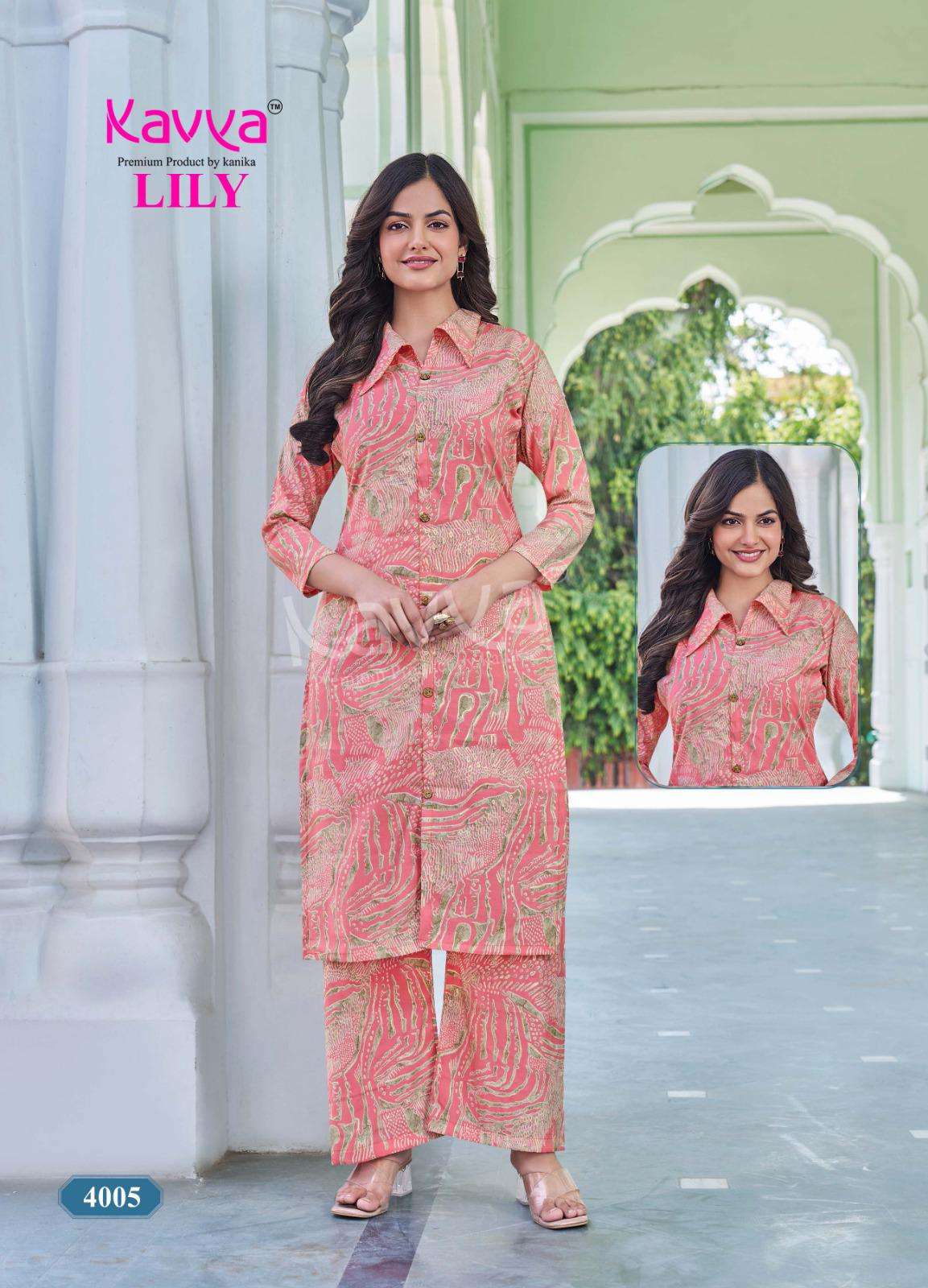 LILY VOL-4 BY KAVYA IN PREMIUM QUALITY PRINTED CHANDERI WITH FOIL STYLE LONG TOP & BOTTOM 