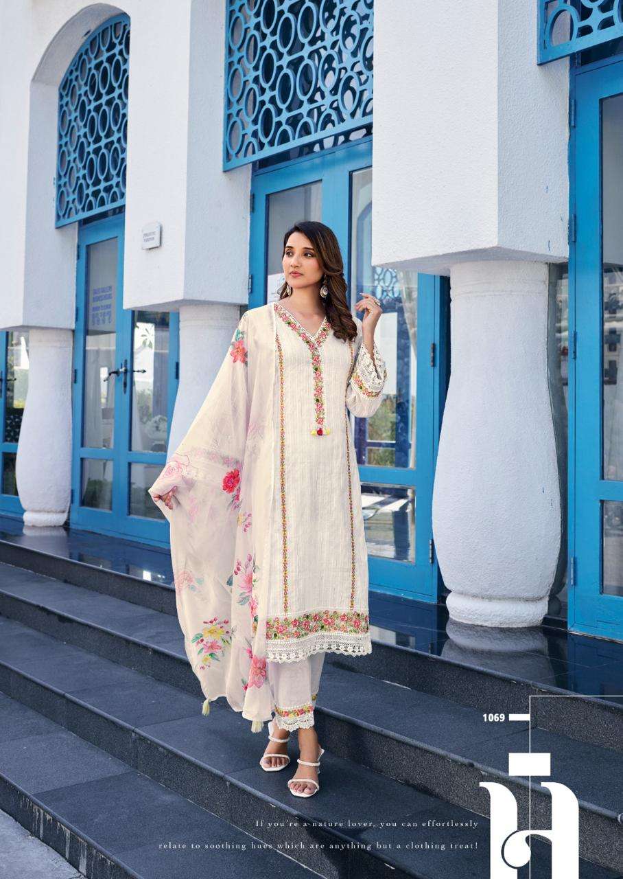 MAISHA BY PRM INDIA IN PURE COTTON WITH DESIGNER EMBROIDERED WORK