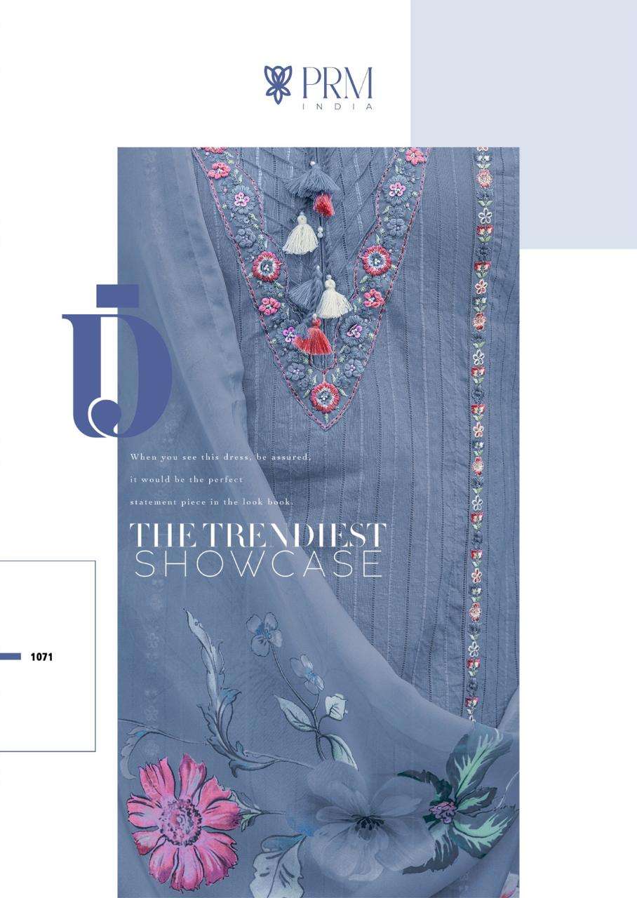 MAISHA BY PRM INDIA IN PURE COTTON WITH DESIGNER EMBROIDERED WORK