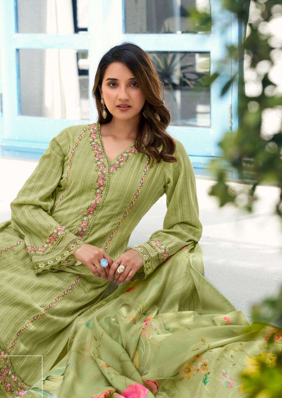 MAISHA BY PRM INDIA IN PURE COTTON WITH DESIGNER EMBROIDERED WORK