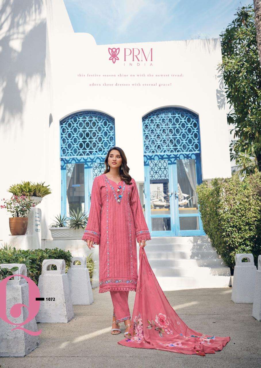 MAISHA BY PRM INDIA IN PURE COTTON WITH DESIGNER EMBROIDERED WORK