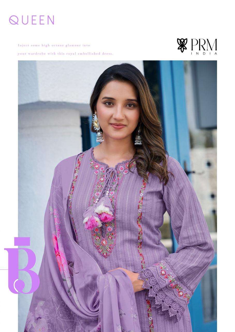 MAISHA BY PRM INDIA IN PURE COTTON WITH DESIGNER EMBROIDERED WORK