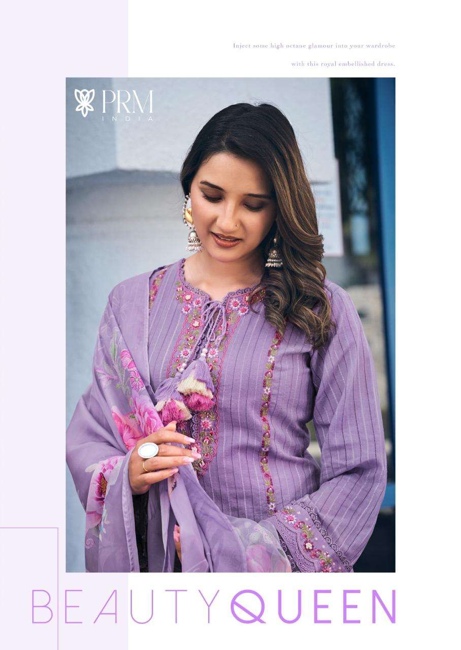 MAISHA BY PRM INDIA IN PURE COTTON WITH DESIGNER EMBROIDERED WORK