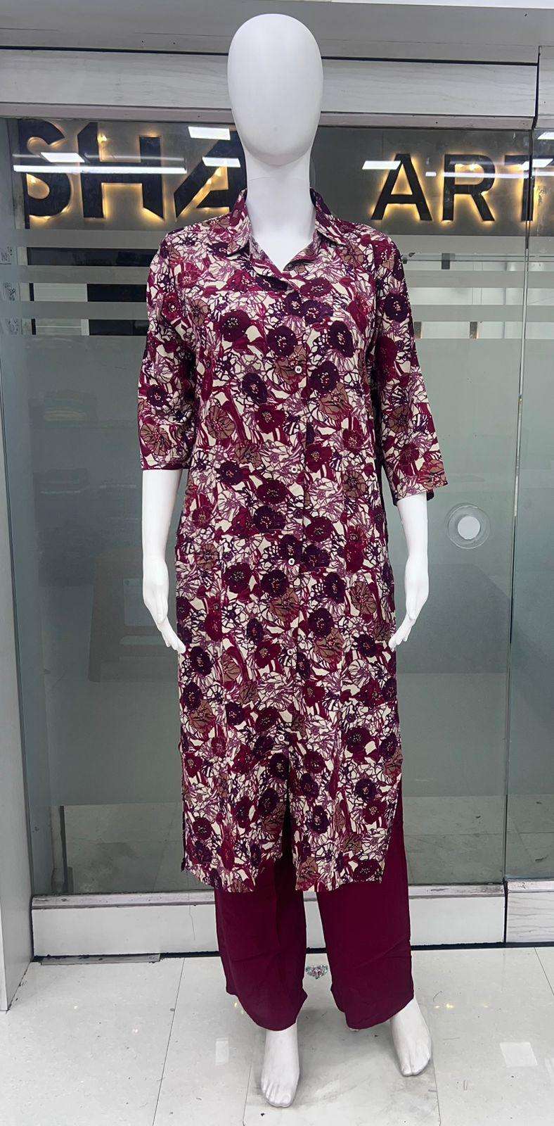 RAYON 2PCS BY R R FASHION IN PREMIUM RAYON PRINT COMBO PACK 
