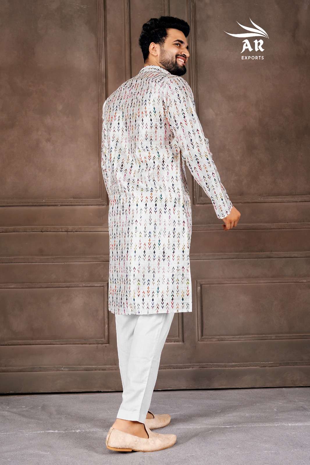 SHREEMAAN VOLUME-1 BY A R EXPORTS IN EXCLUSIVE MENS WEAR KURTA WITH PYJAMA COLLECTION 