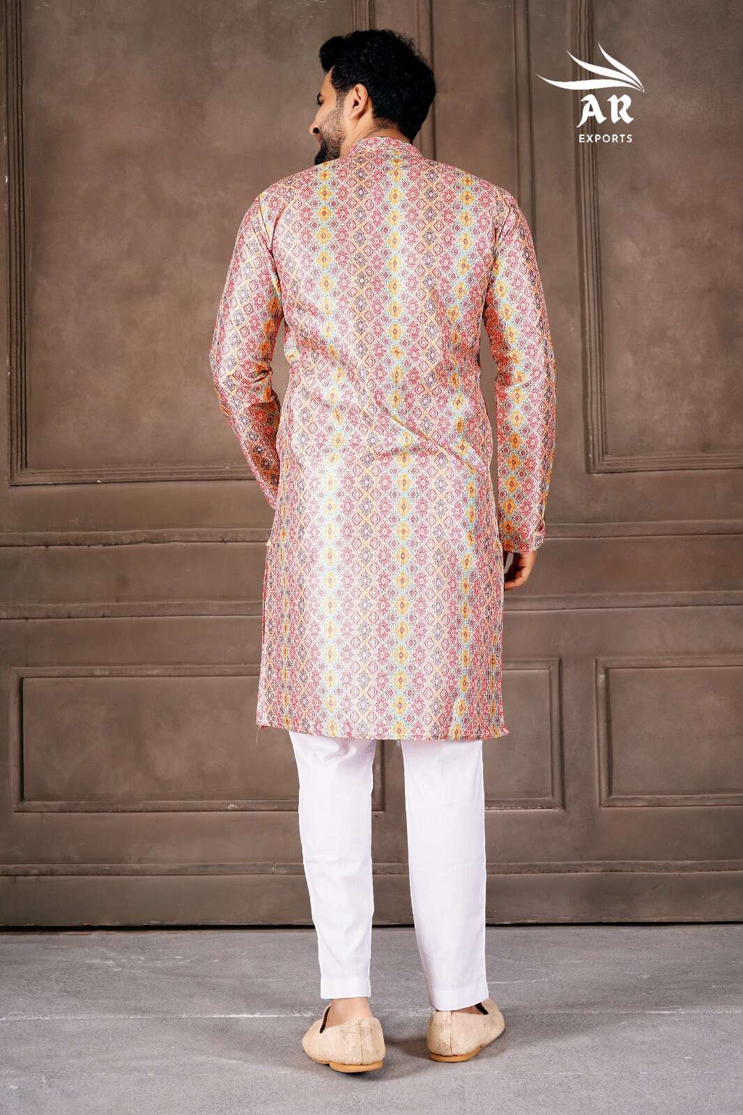 SHREEMAAN VOLUME-1 BY A R EXPORTS IN EXCLUSIVE MENS WEAR KURTA WITH PYJAMA COLLECTION 