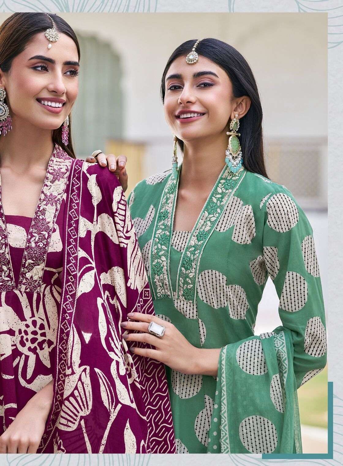SUMMER GARDEN VOL-1 BY RADHIKA LIFE STYLE IN PURE COTTON WITH EMBROIDERY WORK