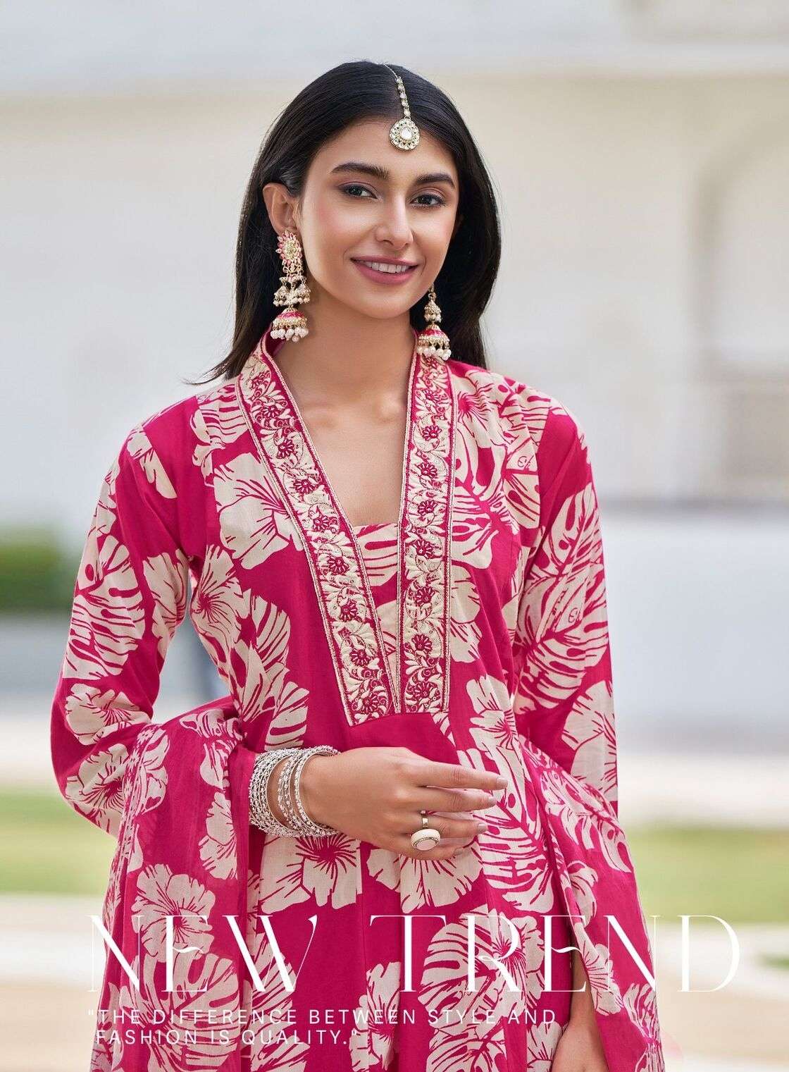 SUMMER GARDEN VOL-1 BY RADHIKA LIFE STYLE IN PURE COTTON WITH EMBROIDERY WORK