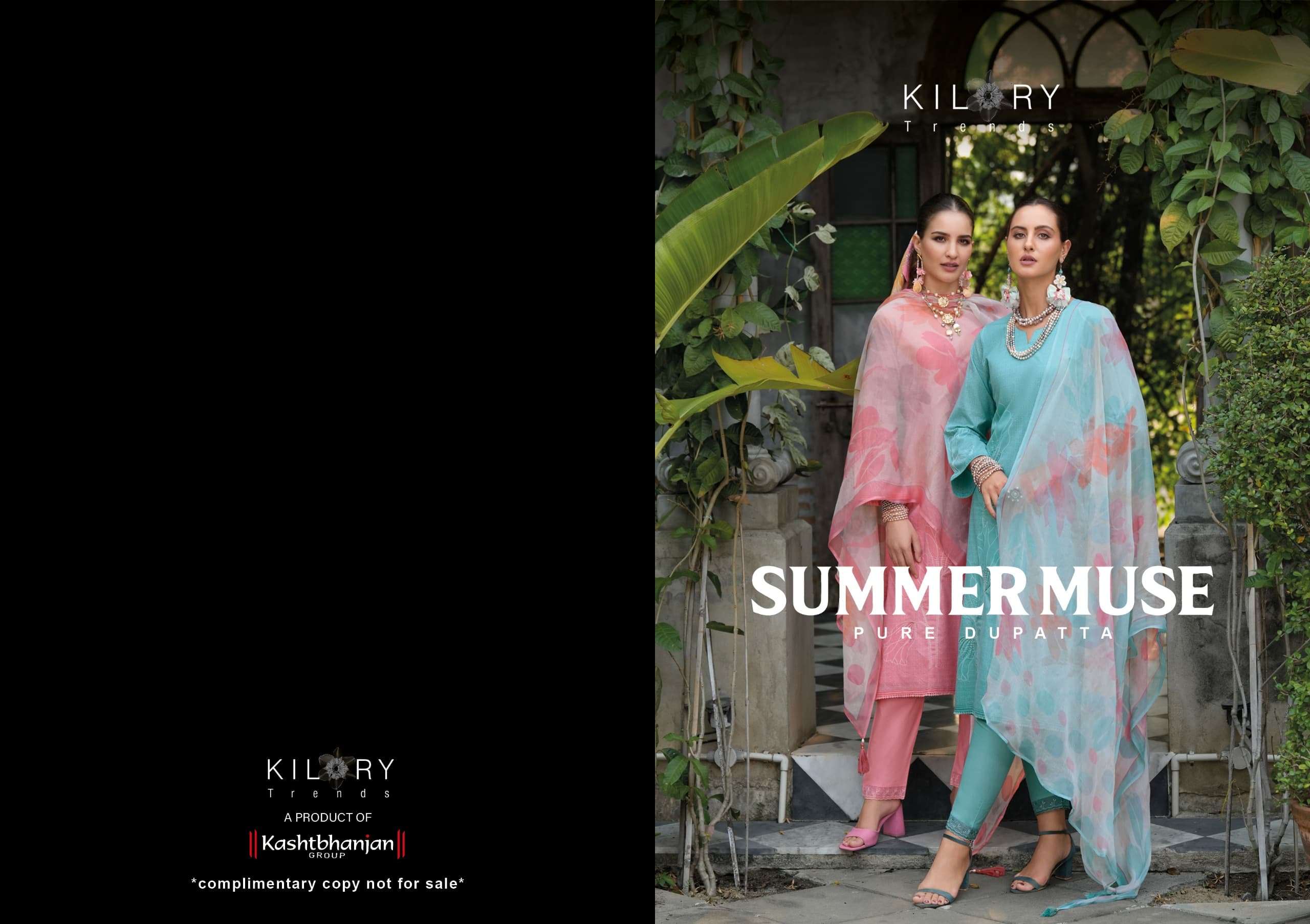 SUMMER MOUS BY KILORY TRENDS IN PURE LWAN COTTON DIGITAL PRINT WITH FANCY HANDWORK
