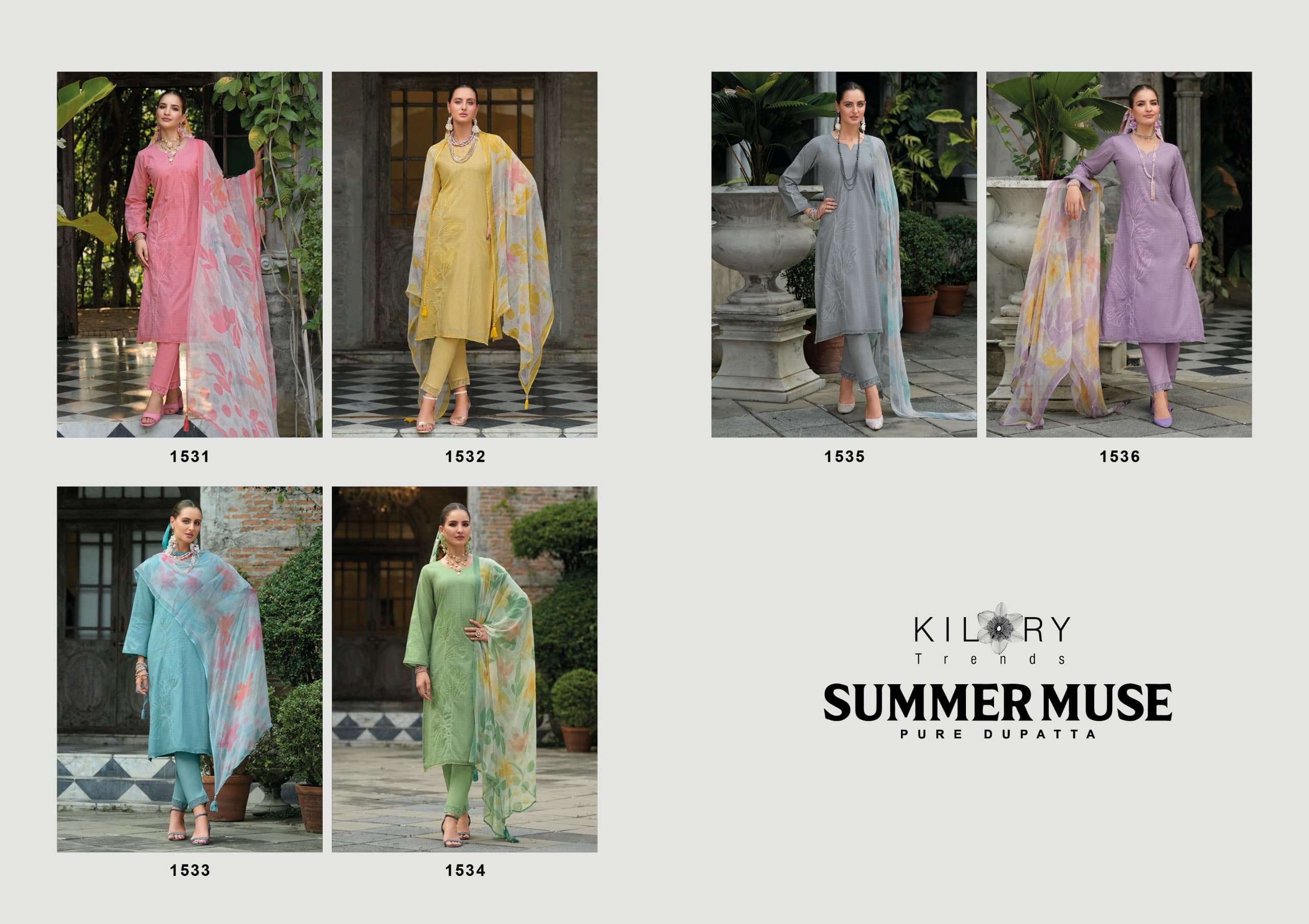SUMMER MOUS BY KILORY TRENDS IN PURE LWAN COTTON DIGITAL PRINT WITH FANCY HANDWORK