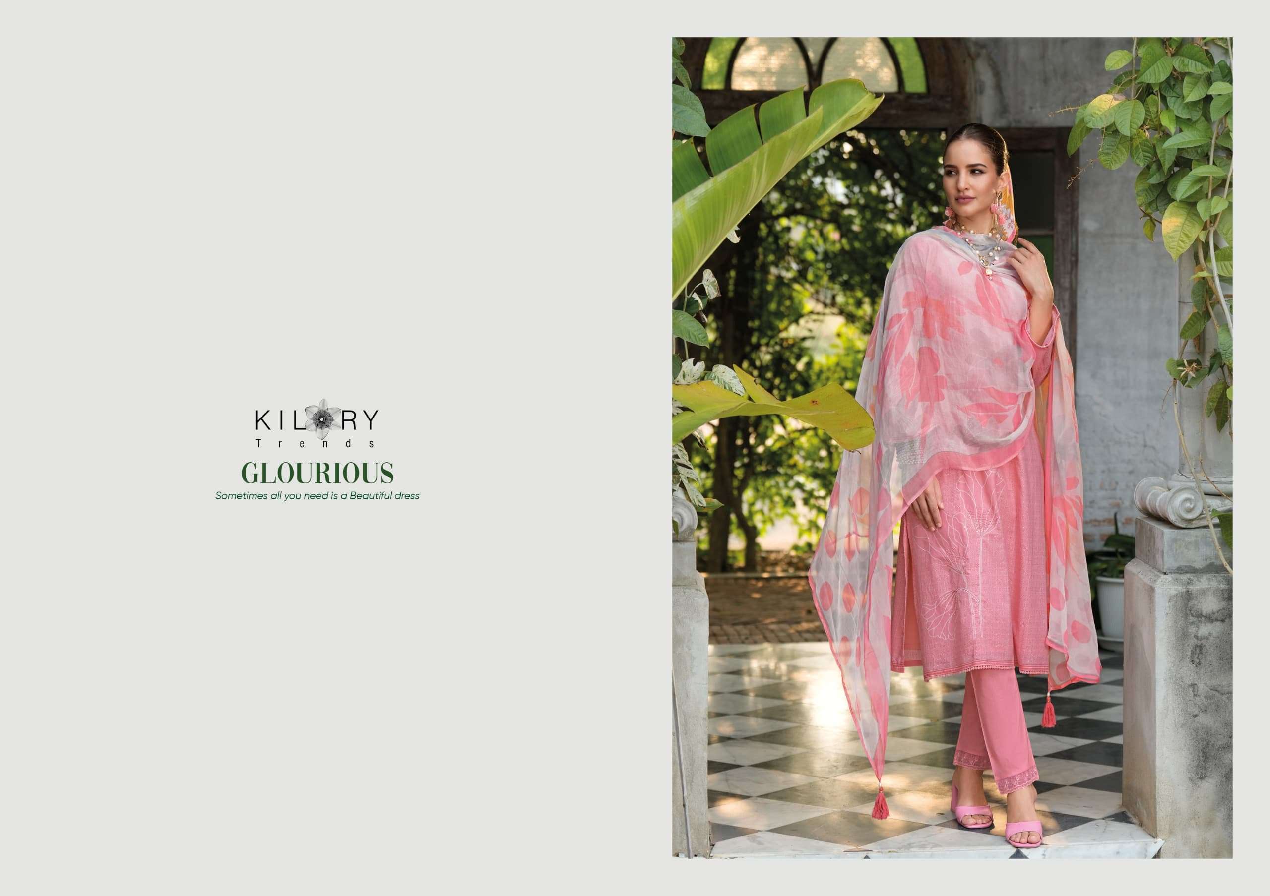 SUMMER MOUS BY KILORY TRENDS IN PURE LWAN COTTON DIGITAL PRINT WITH FANCY HANDWORK