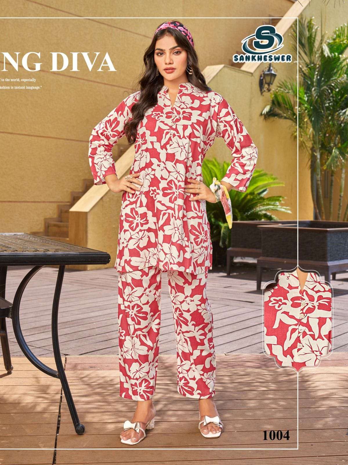 SUMMER SPACIAL VOL-1 BY SANKHESWER IN RAYON PRINT WITH COLLAR PATTERN WITH POCKET