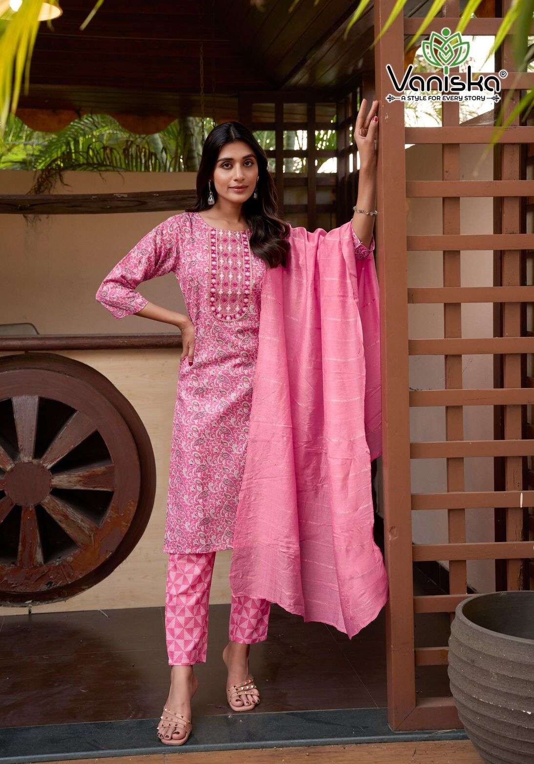 SUNRISE VOL :- 2 BY VANISKA IN CAPSULE FOIL PRINT KURTI WITH FANCY EMBROIDERY WORK 