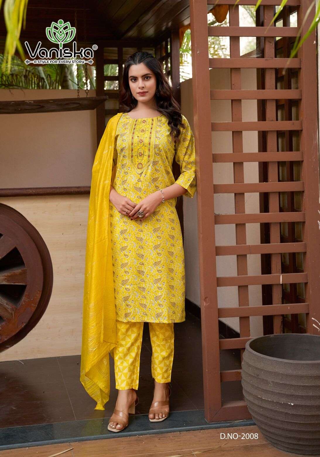 SUNRISE VOL :- 2 BY VANISKA IN CAPSULE FOIL PRINT KURTI WITH FANCY EMBROIDERY WORK 