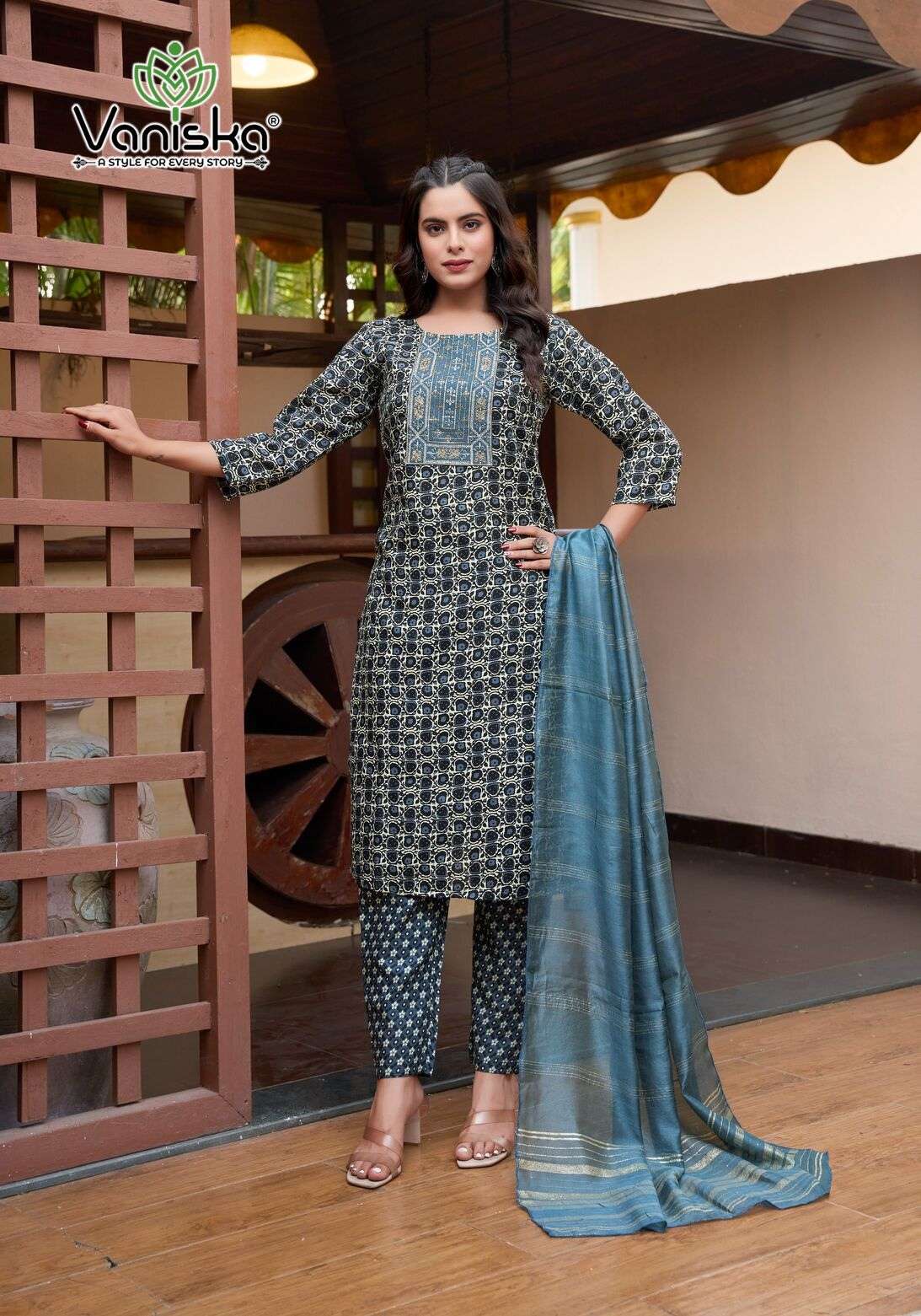 SUNRISE VOL :- 2 BY VANISKA IN CAPSULE FOIL PRINT KURTI WITH FANCY EMBROIDERY WORK 