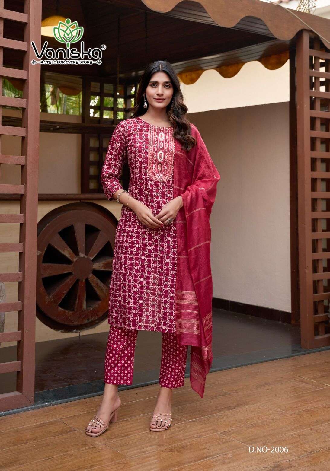 SUNRISE VOL :- 2 BY VANISKA IN CAPSULE FOIL PRINT KURTI WITH FANCY EMBROIDERY WORK 