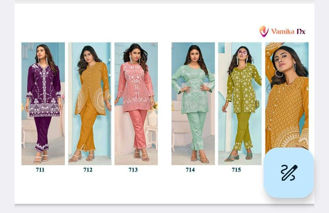VEERA VOL-3 BY VAMIKA IN HEAVY RAYON WITH EXCLUSIVE SUPER HIT CODE SET 
