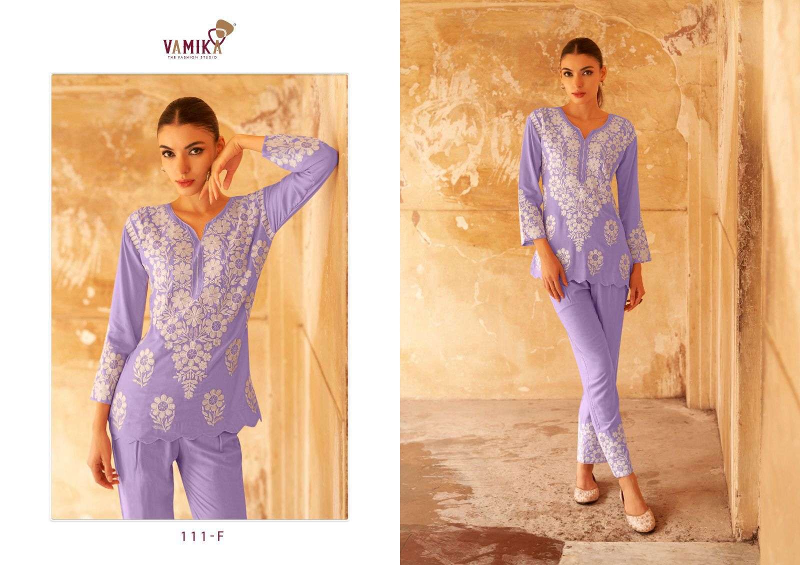 VERONICA VOL-2 BY VAMIKA IN HEAVY RAYON WITH SEQUINS WORK WITH SUPER HIT CO-ORD SET