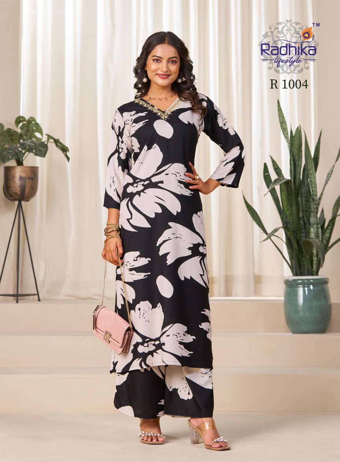 VOL-1 BY RADHIKA LIFE STYLE IN RAYON DISCHARGE PRINT COMBO PACKING 