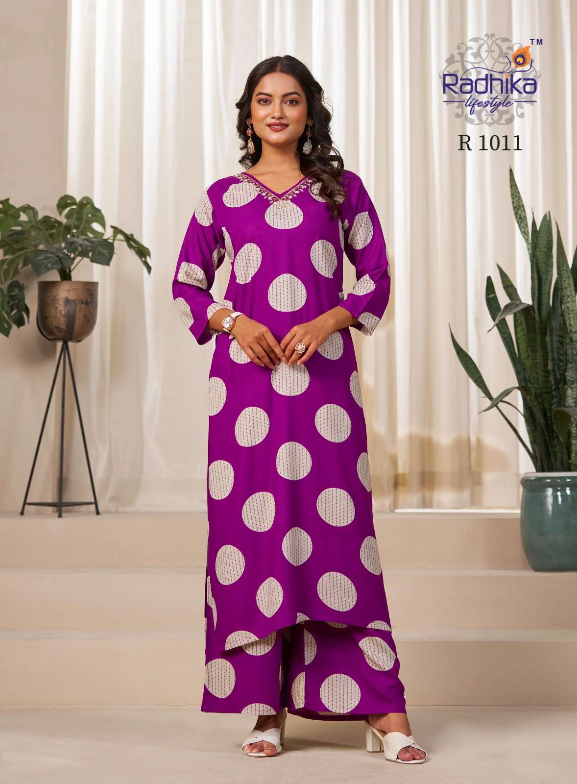 VOL-1 BY RADHIKA LIFE STYLE IN RAYON DISCHARGE PRINT COMBO PACKING 