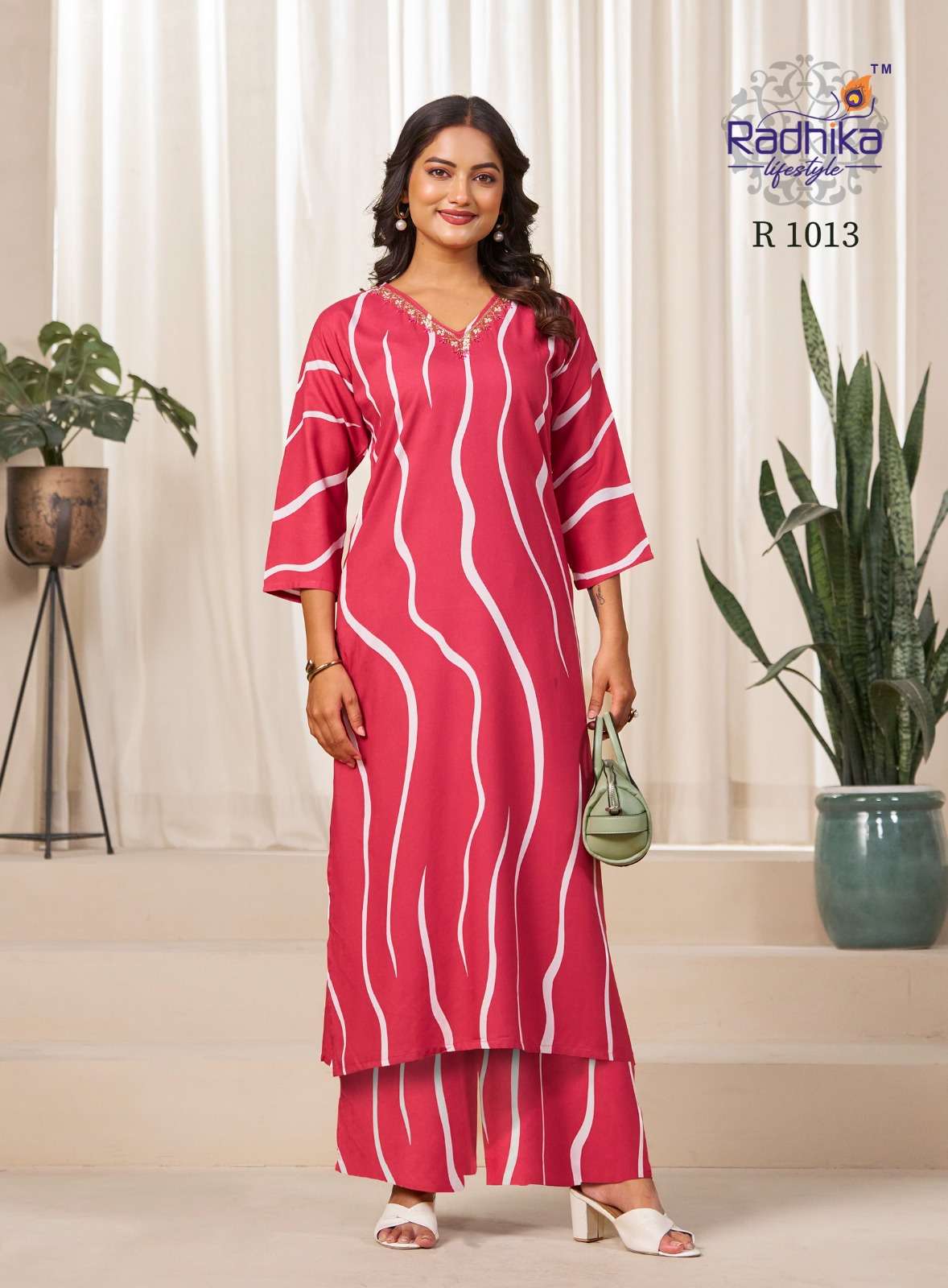 VOL-1 BY RADHIKA LIFE STYLE IN RAYON DISCHARGE PRINT COMBO PACKING 