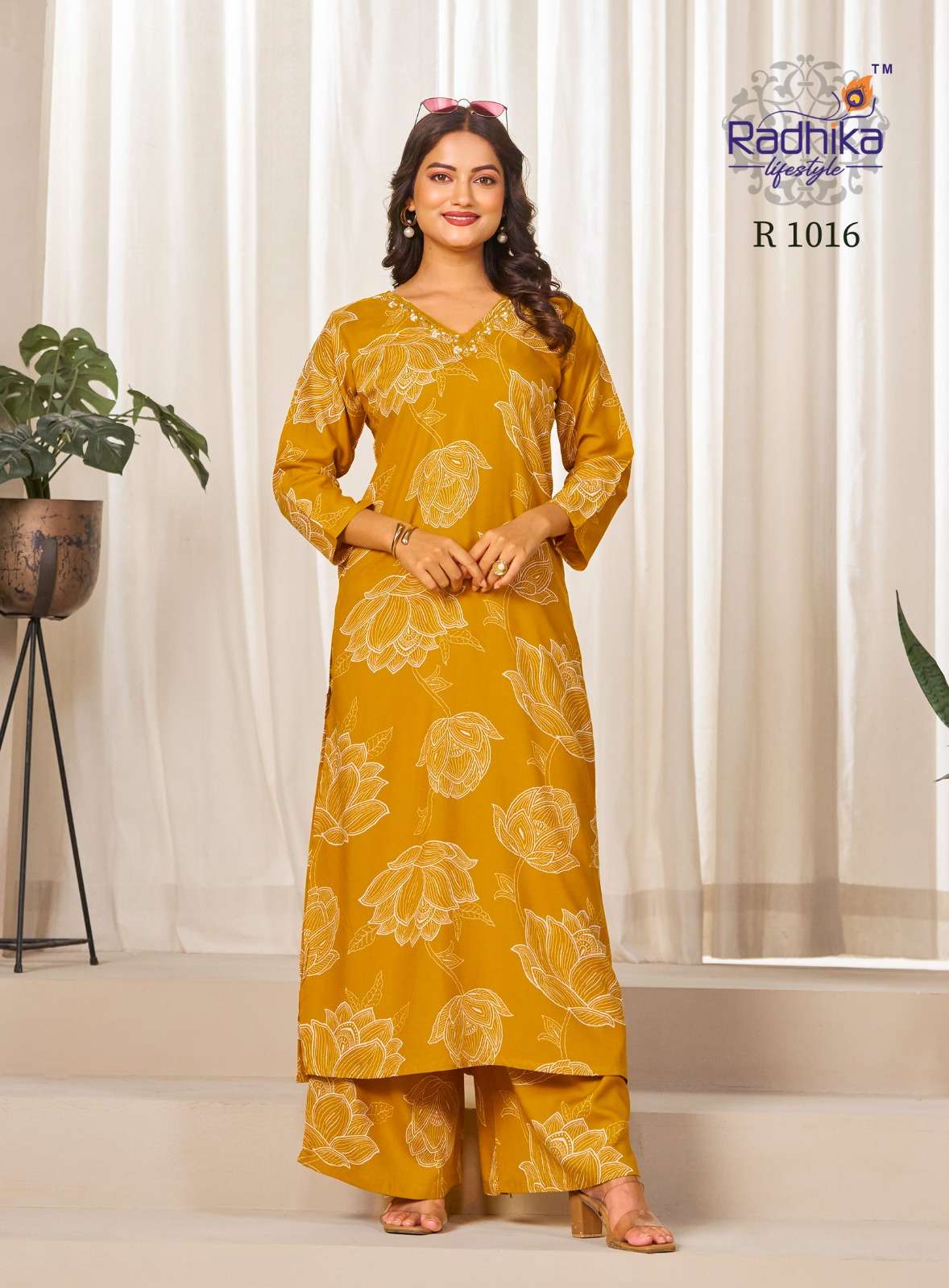 VOL-1 BY RADHIKA LIFE STYLE IN RAYON DISCHARGE PRINT COMBO PACKING 