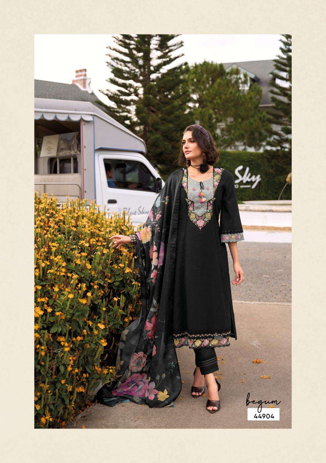 BEGUM VOL-7 BY KAILEE FASHION IN PURE WEVING PATTENS COTTON WITH MOCK WORK