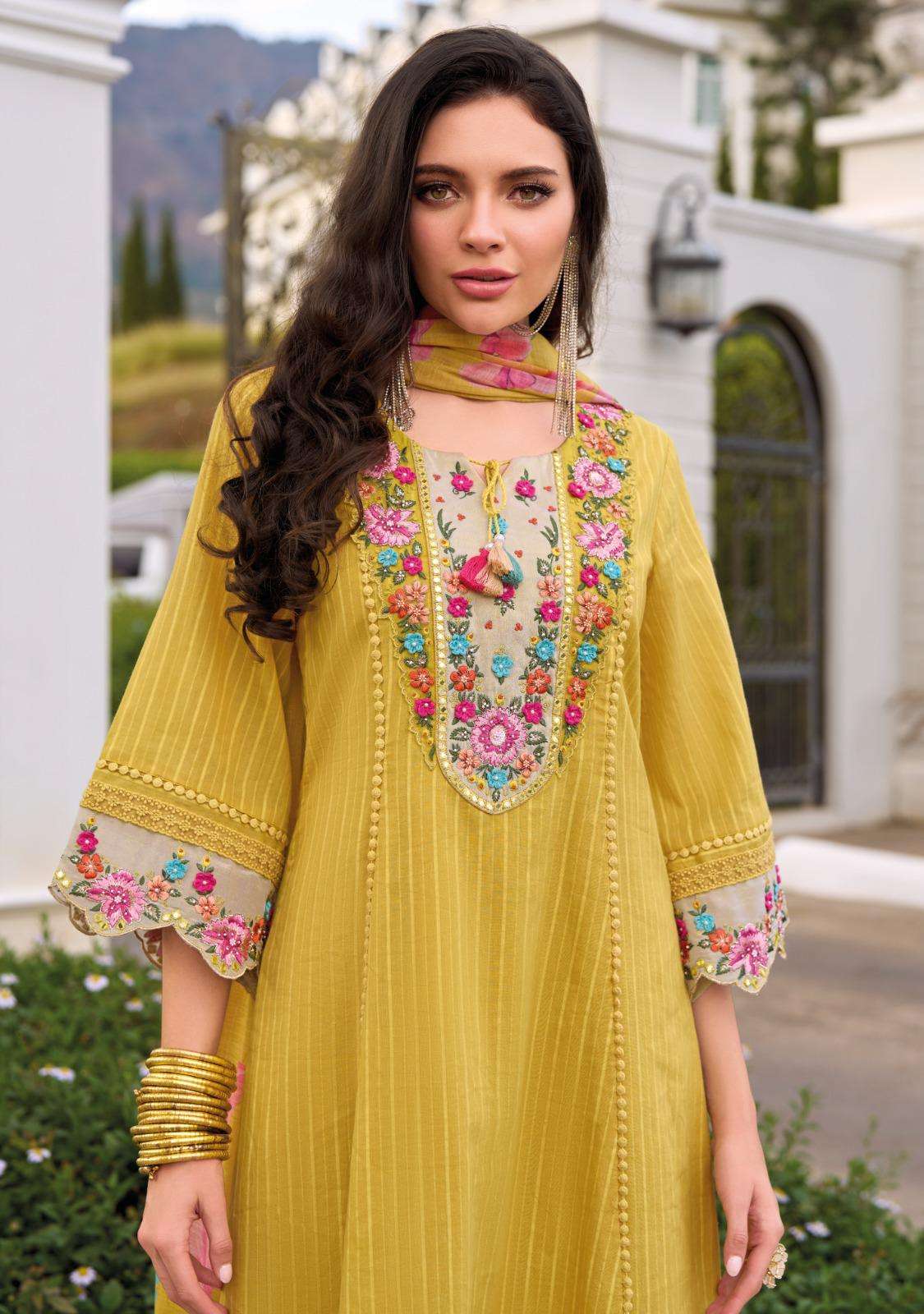 BEGUM VOL-7 BY KAILEE FASHION IN PURE WEVING PATTENS COTTON WITH MOCK WORK