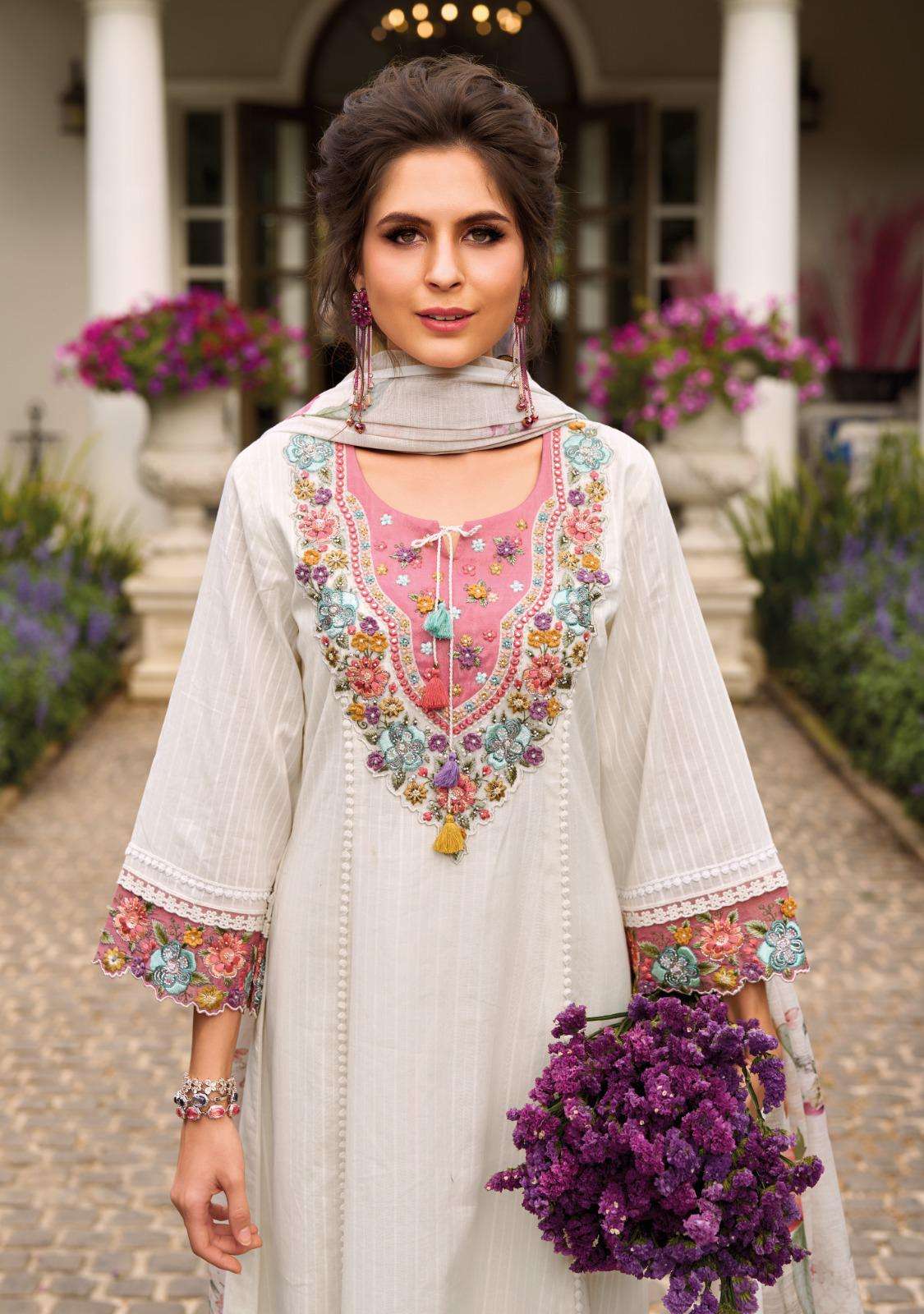 BEGUM VOL-7 BY KAILEE FASHION IN PURE WEVING PATTENS COTTON WITH MOCK WORK