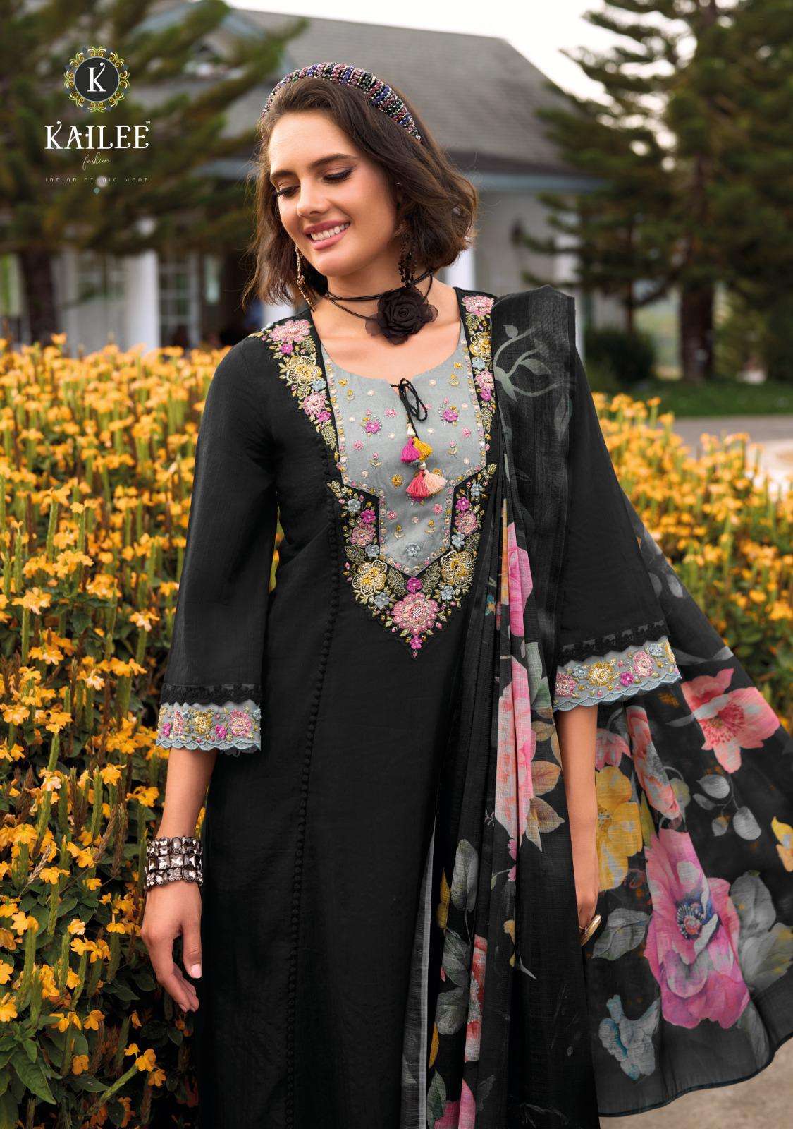 BEGUM VOL-7 BY KAILEE FASHION IN PURE WEVING PATTENS COTTON WITH MOCK WORK