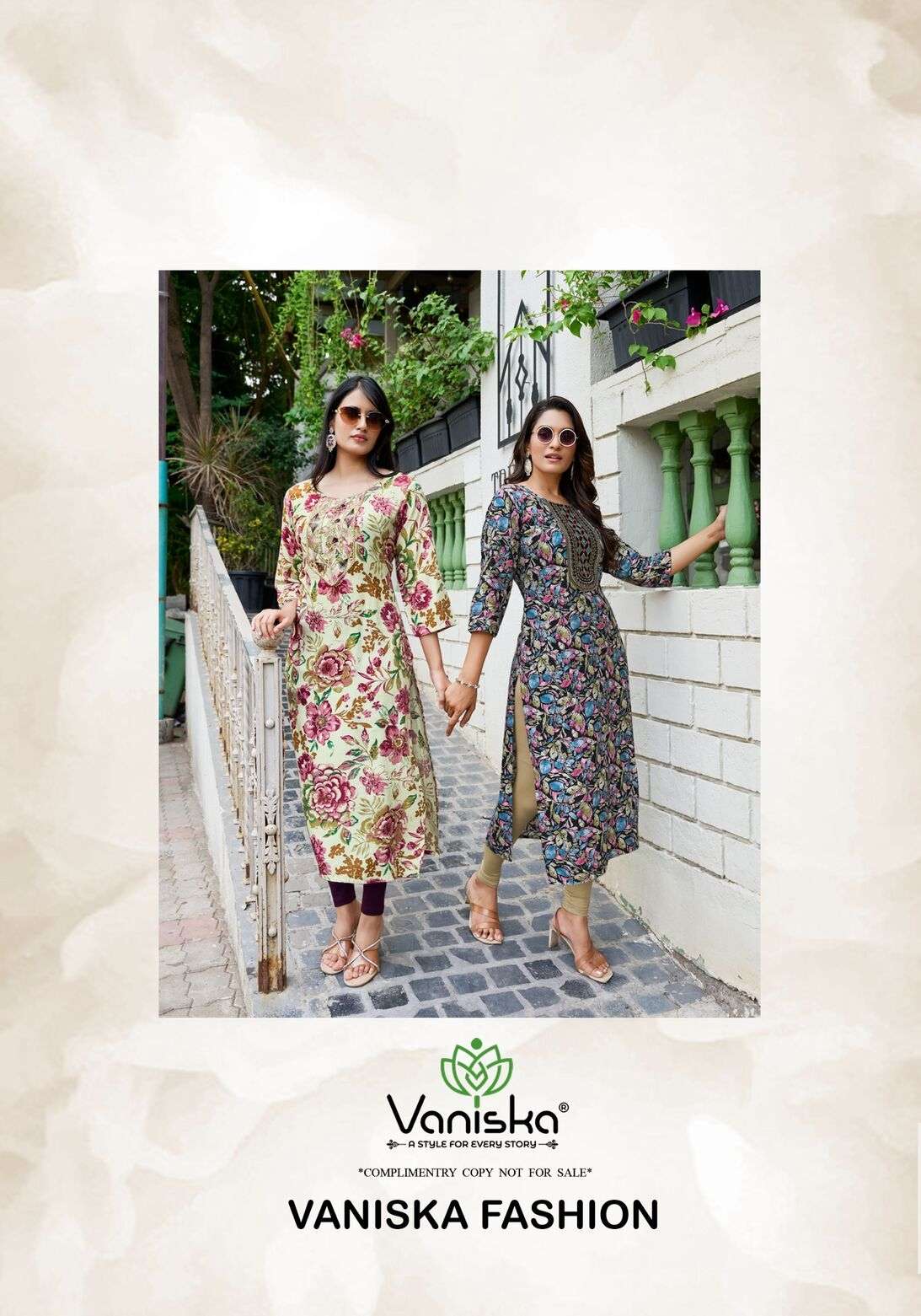 CHARMING VOL-2 BY VANISKA IN HEAVY RAYON FOIL PRINT WITH HEAVY EMBROIDERY WORK 