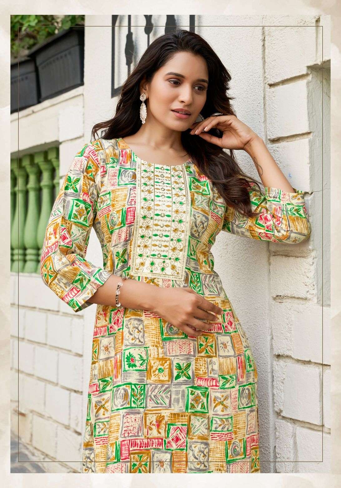 CHARMING VOL-2 BY VANISKA IN HEAVY RAYON FOIL PRINT WITH HEAVY EMBROIDERY WORK 
