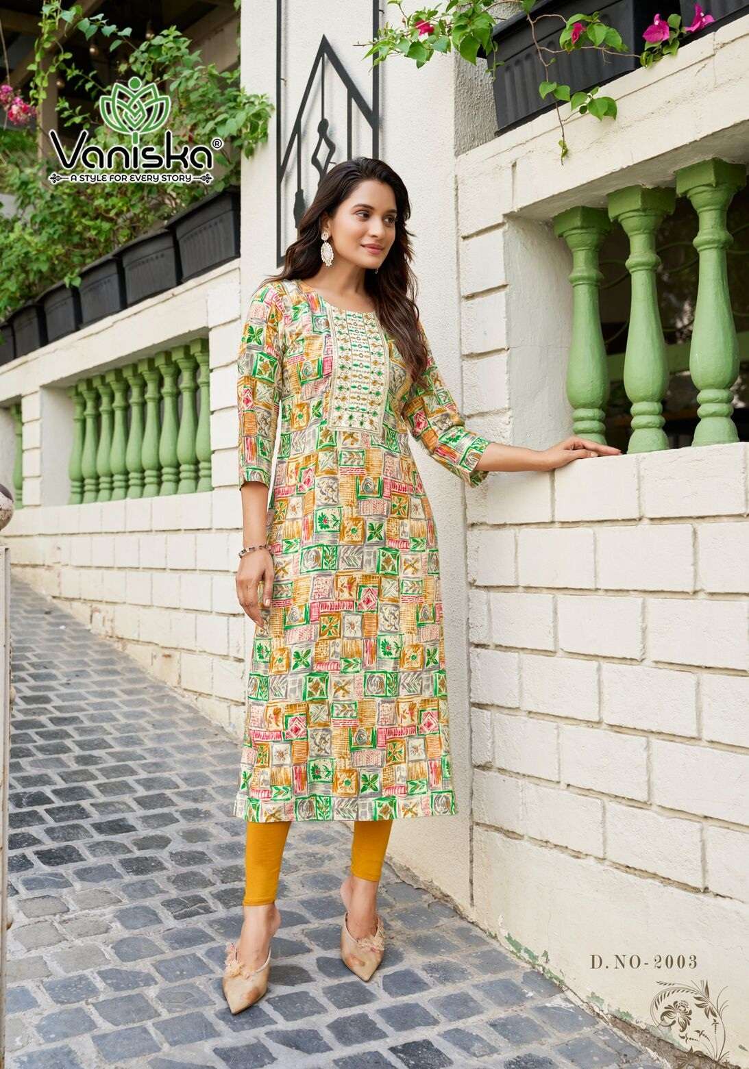 CHARMING VOL-2 BY VANISKA IN HEAVY RAYON FOIL PRINT WITH HEAVY EMBROIDERY WORK 