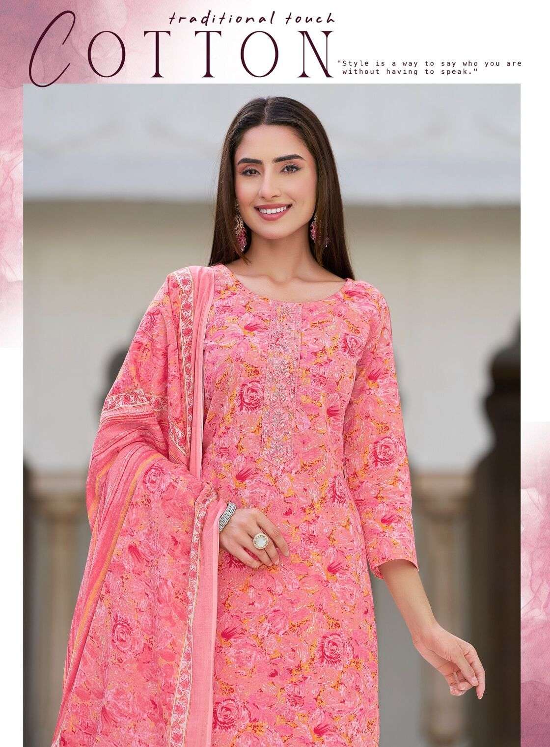 COTTON KUDI VOL-21 BY RADHIKA LIFE STYLE IN PURE COTTON KURTI WITH PANT& DUPPATTA