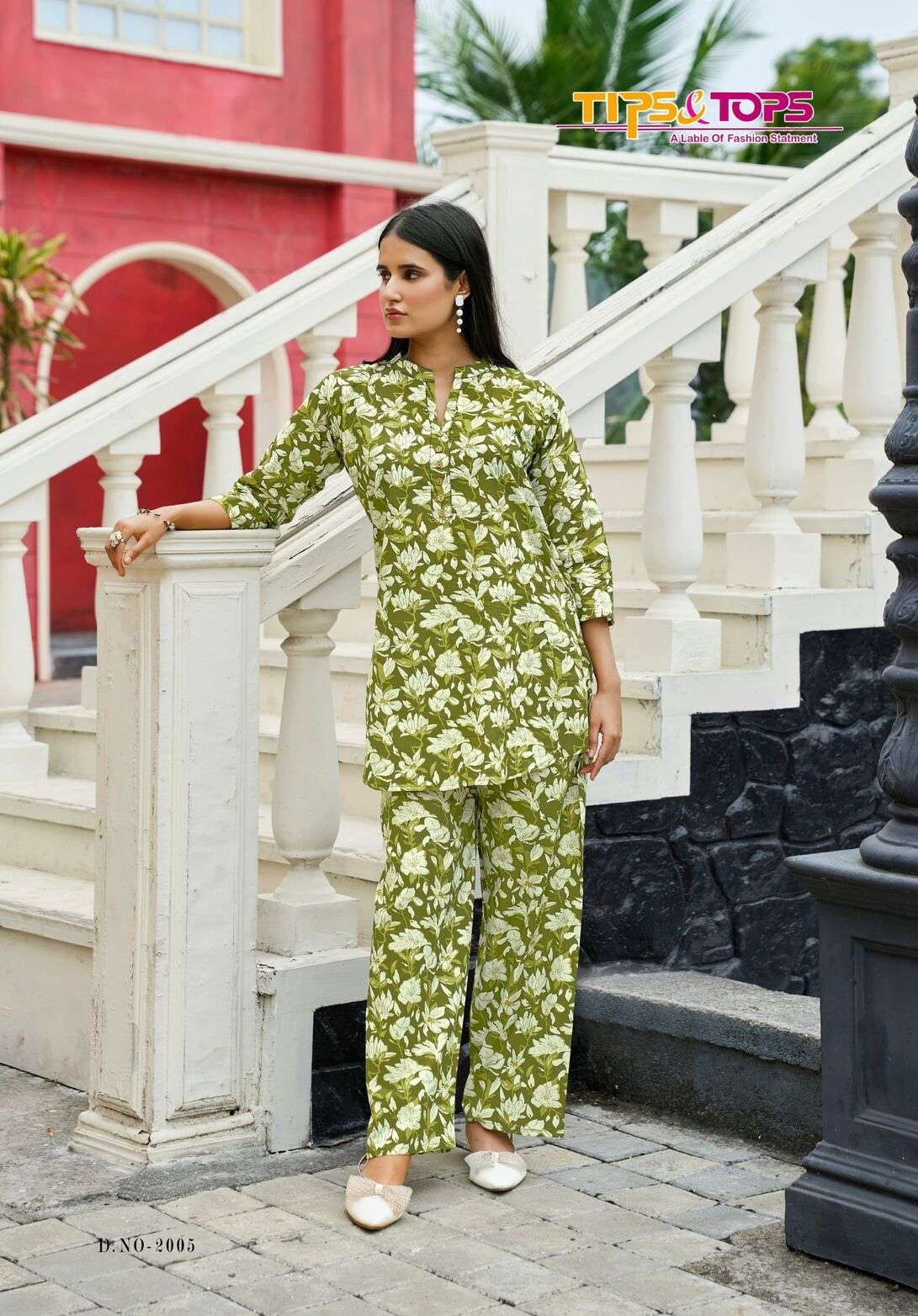 COTTON TRENDS VOL-2 BY TIPS & TOPS IN COTTON PRINT CO-ORD SET COLLECTION 