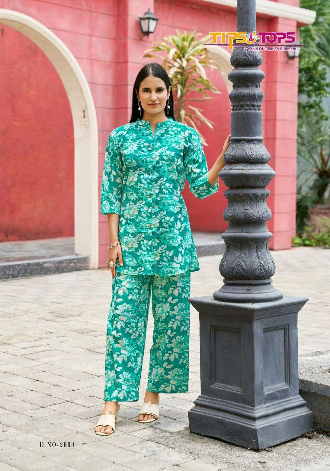 COTTON TRENDS VOL-2 BY TIPS & TOPS IN COTTON PRINT CO-ORD SET COLLECTION 