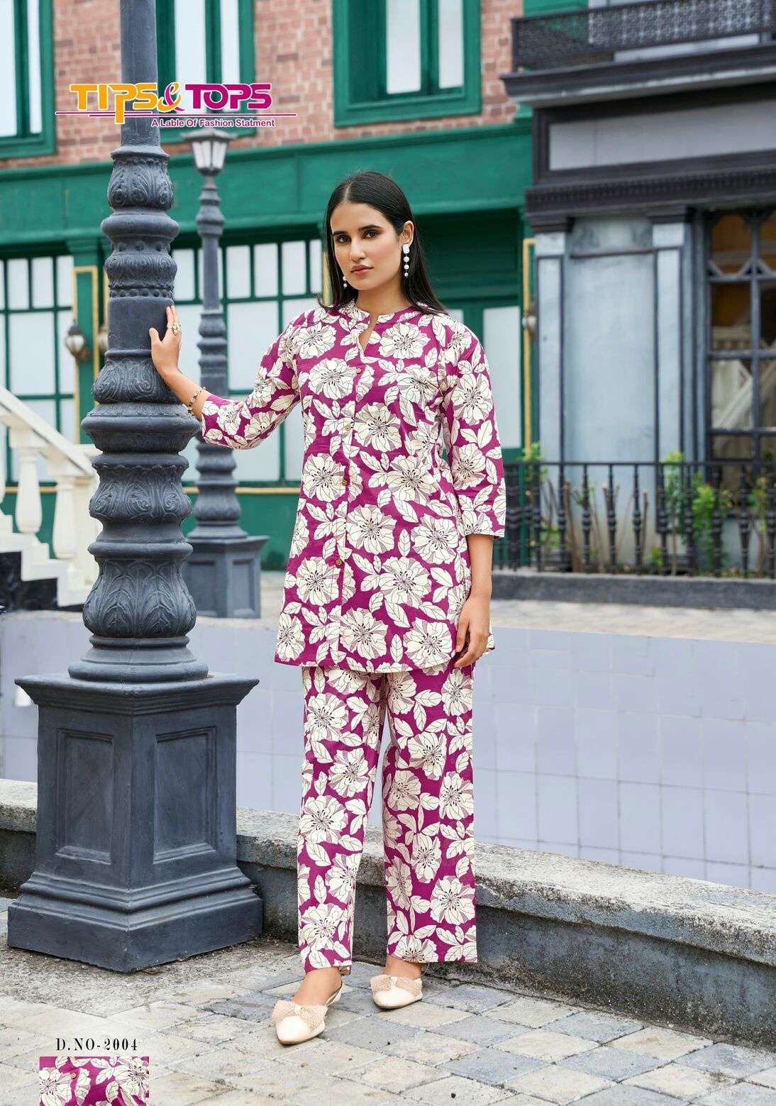 COTTON TRENDS VOL-2 BY TIPS & TOPS IN COTTON PRINT CO-ORD SET COLLECTION 