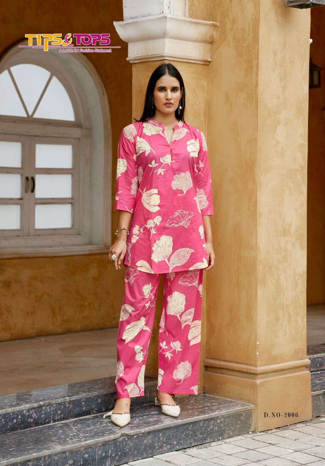 COTTON TRENDS VOL-2 BY TIPS & TOPS IN COTTON PRINT CO-ORD SET COLLECTION 