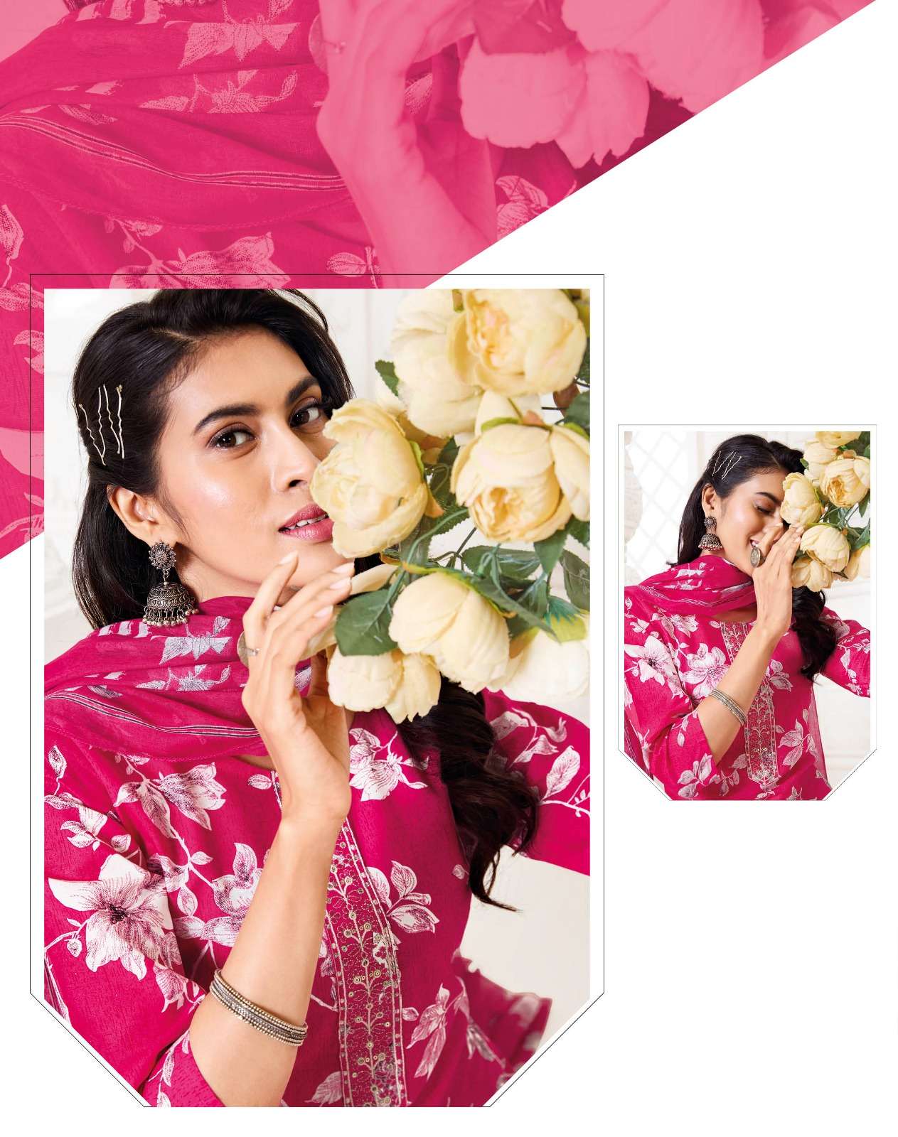 COTTON TRENDY VOL-2 BY RADHIKA LIFE STYLE IN PURE COTTON PRINT WITH EMBROIDERY WORK