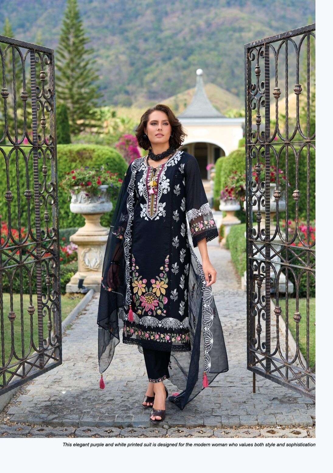 CRESSA BY KAILEE FASHION IN PURE COTTON DESGINER FANCY THERD HAND WORK 