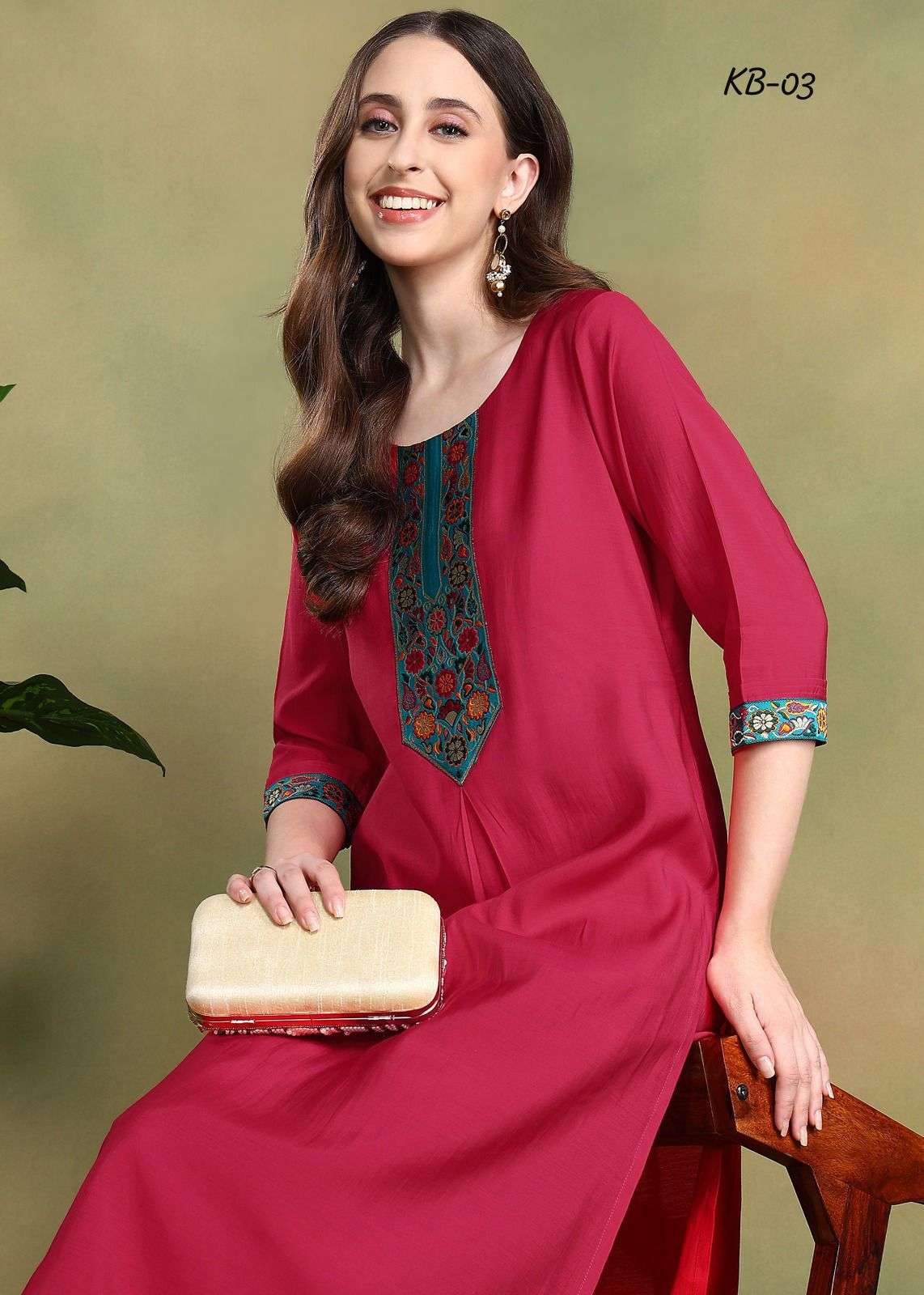 D.NO:- KB-03 & 05 BY AUMIRA IN ROMAN SILK WITH KURTA SETS PREMIUM QUALITY AVAILABLE 
